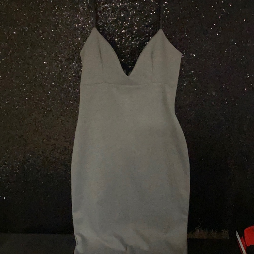 NWT MISSGUIDED Little Grey Dress US Size 10